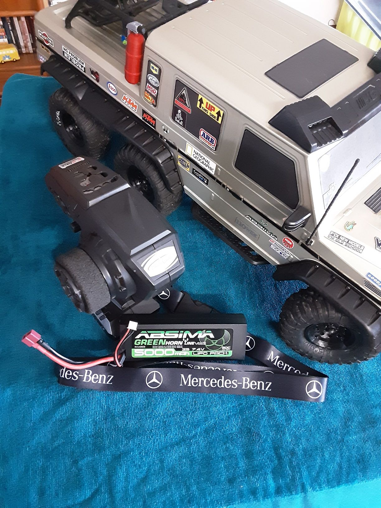 Crawler scale 1.10 p601 6x6 hg amg g36