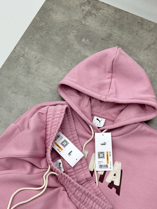 костюм Puma жіночий на флісі ОРИГІНАЛ XS S M L