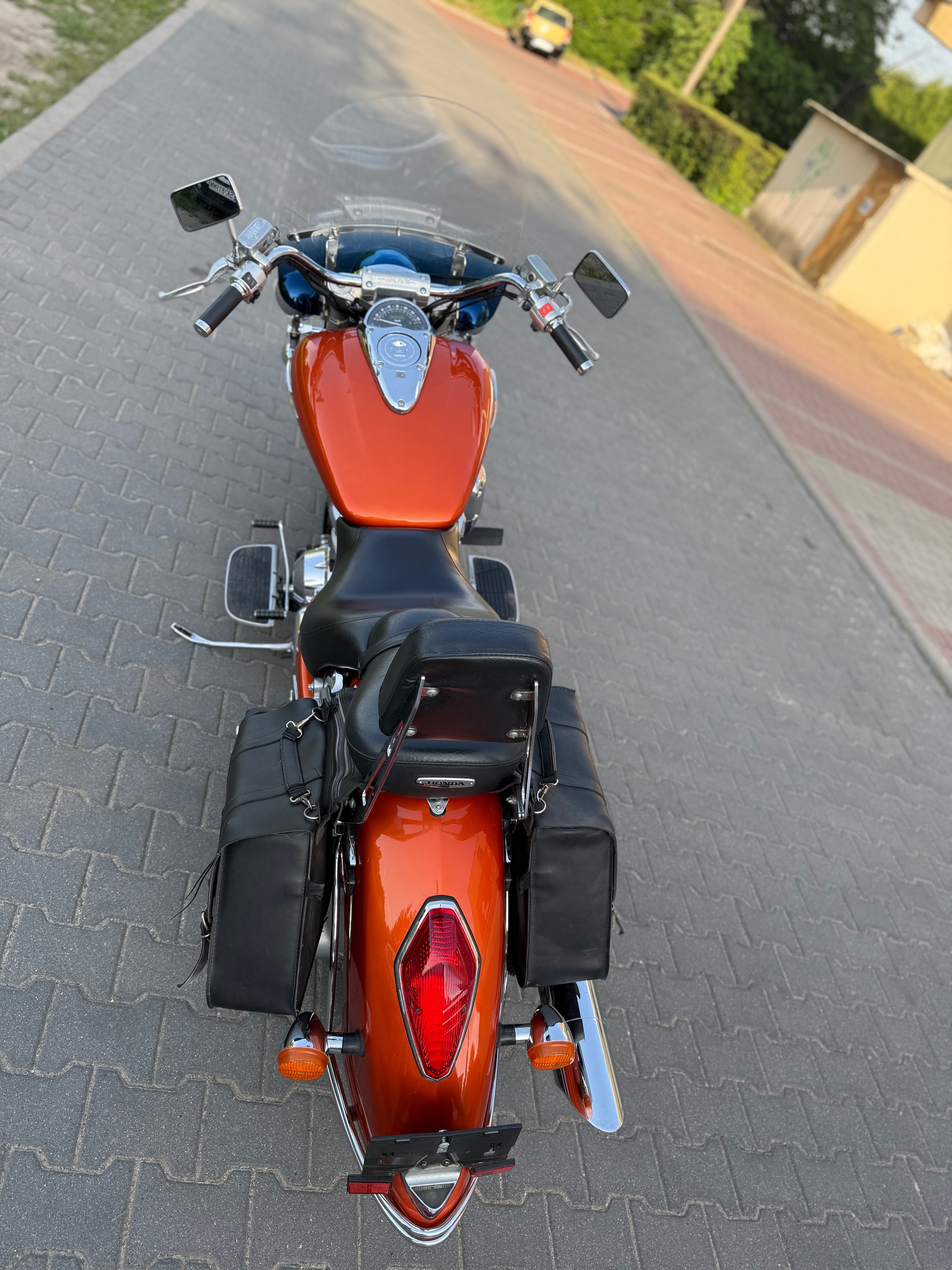 Honda VTX1800 12 tys mil. Ponadprzeciętny stan Choppera.