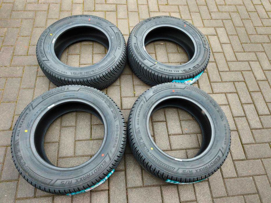 195/65 91H R15 EUROTRAXX NOWE Całoroczne 2025r 8mm Opony 4szt