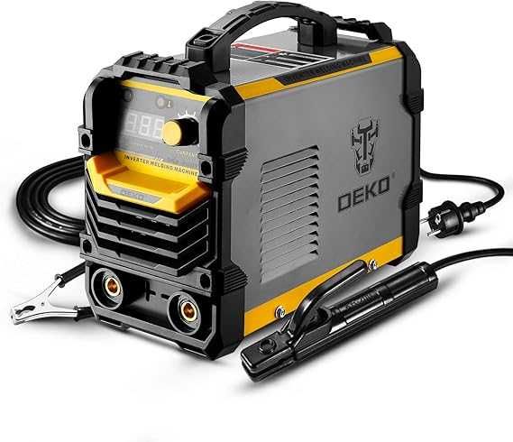 DEKO Spawarka MMA 220 V, uchwyt elektrody spawarki ARC 200A