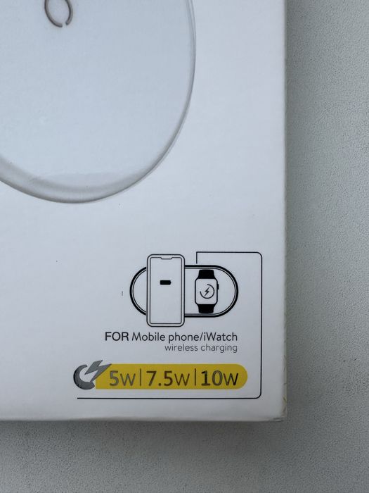 бездротовий зарядний пристрій Baseus Smart 2in1