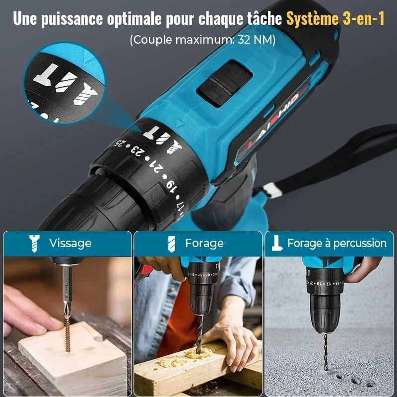 Aparafusadora a Bateria 28V