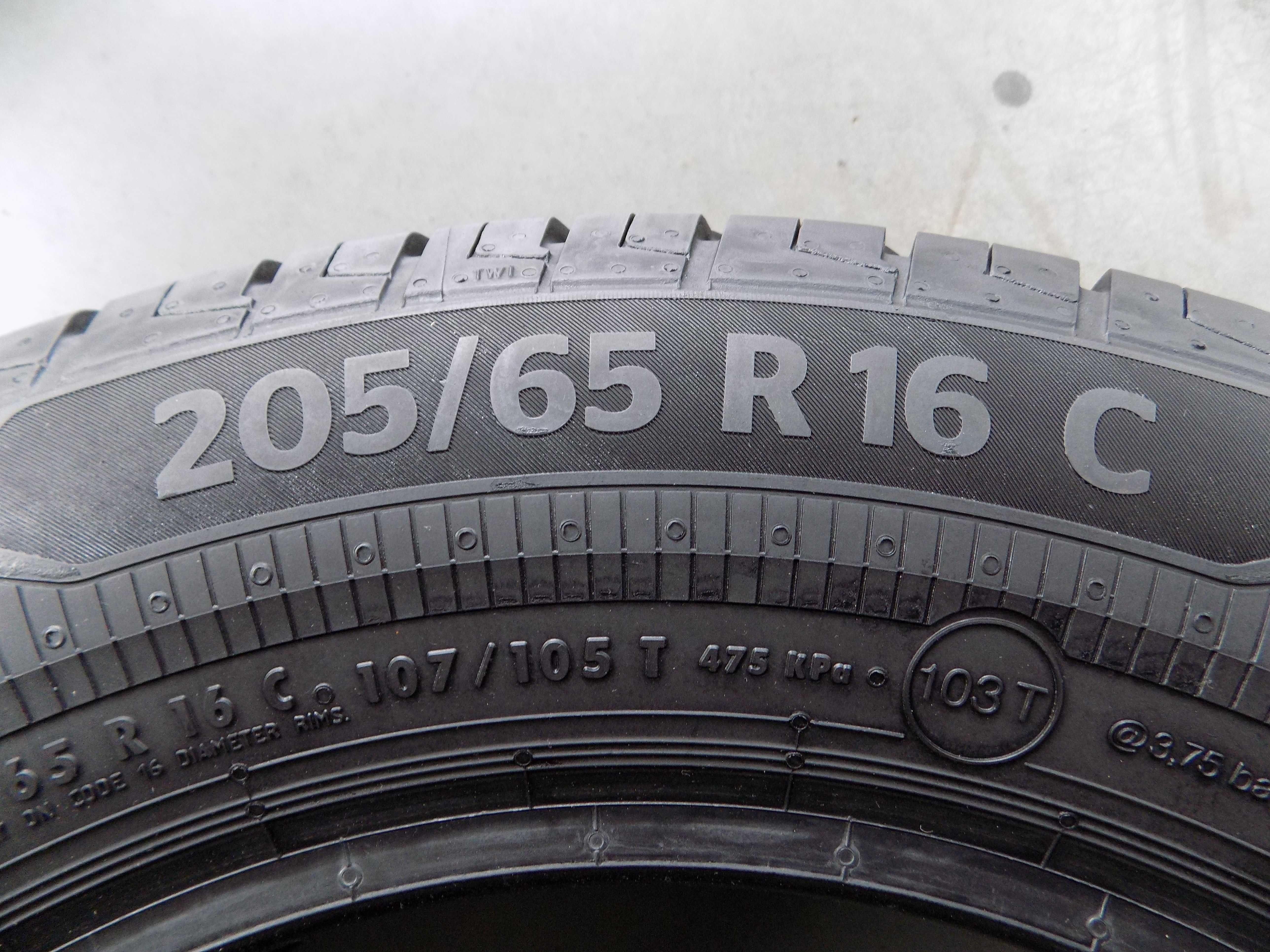 4 x opony 205/65r16C Continental VanContact Eco-2023r
