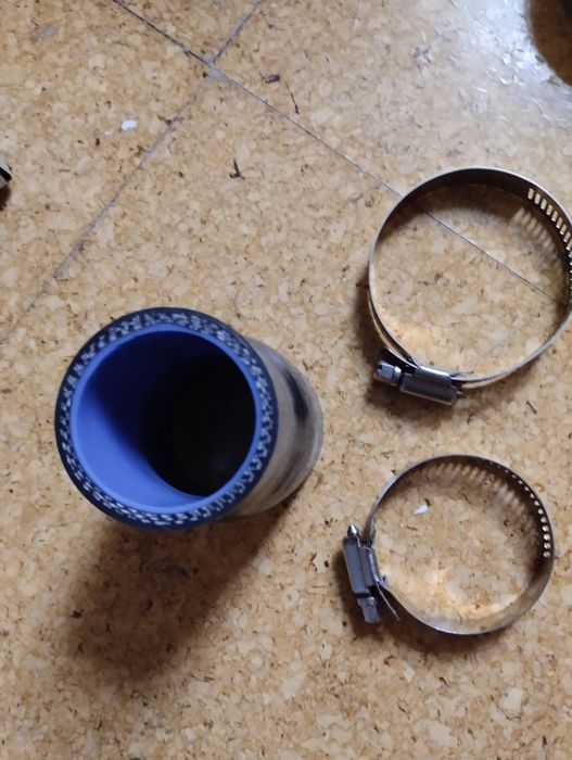 Adaptador intercooler  turbo  abraçadeira  novo