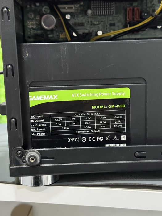 Компьютер, GTX 1050Ti, core i5-2400, 16gb RAM, 512gb Ssd