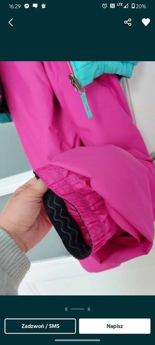 kombinezon młodzieżowy dziewczęcy narciarski wedze