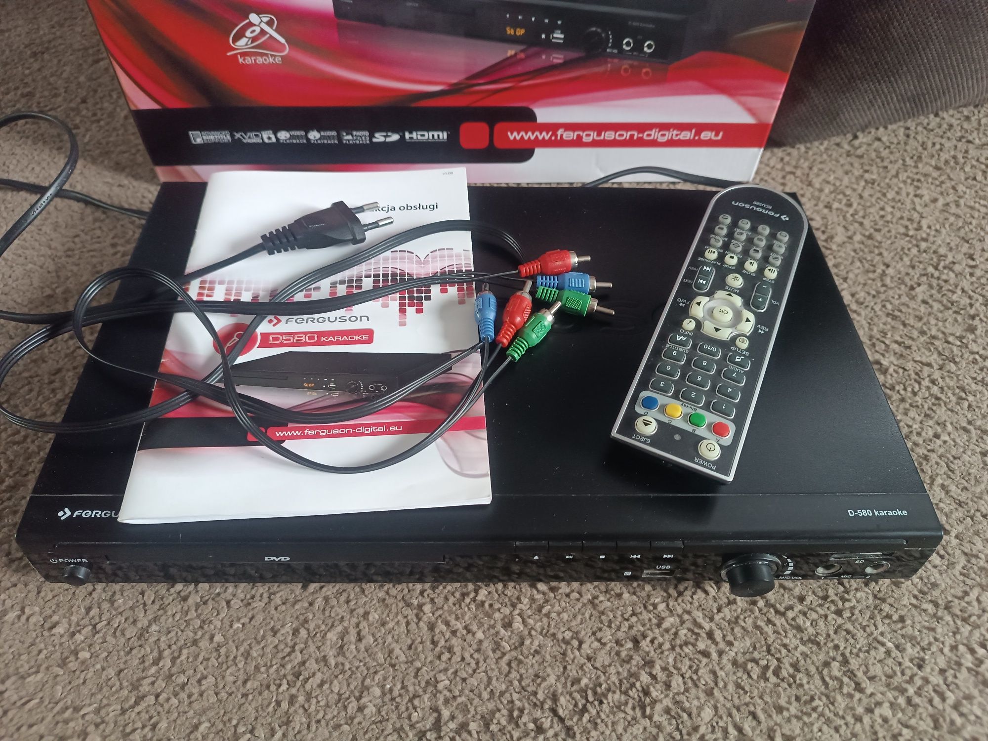 Odtwarzacz DVD Ferguson D-580