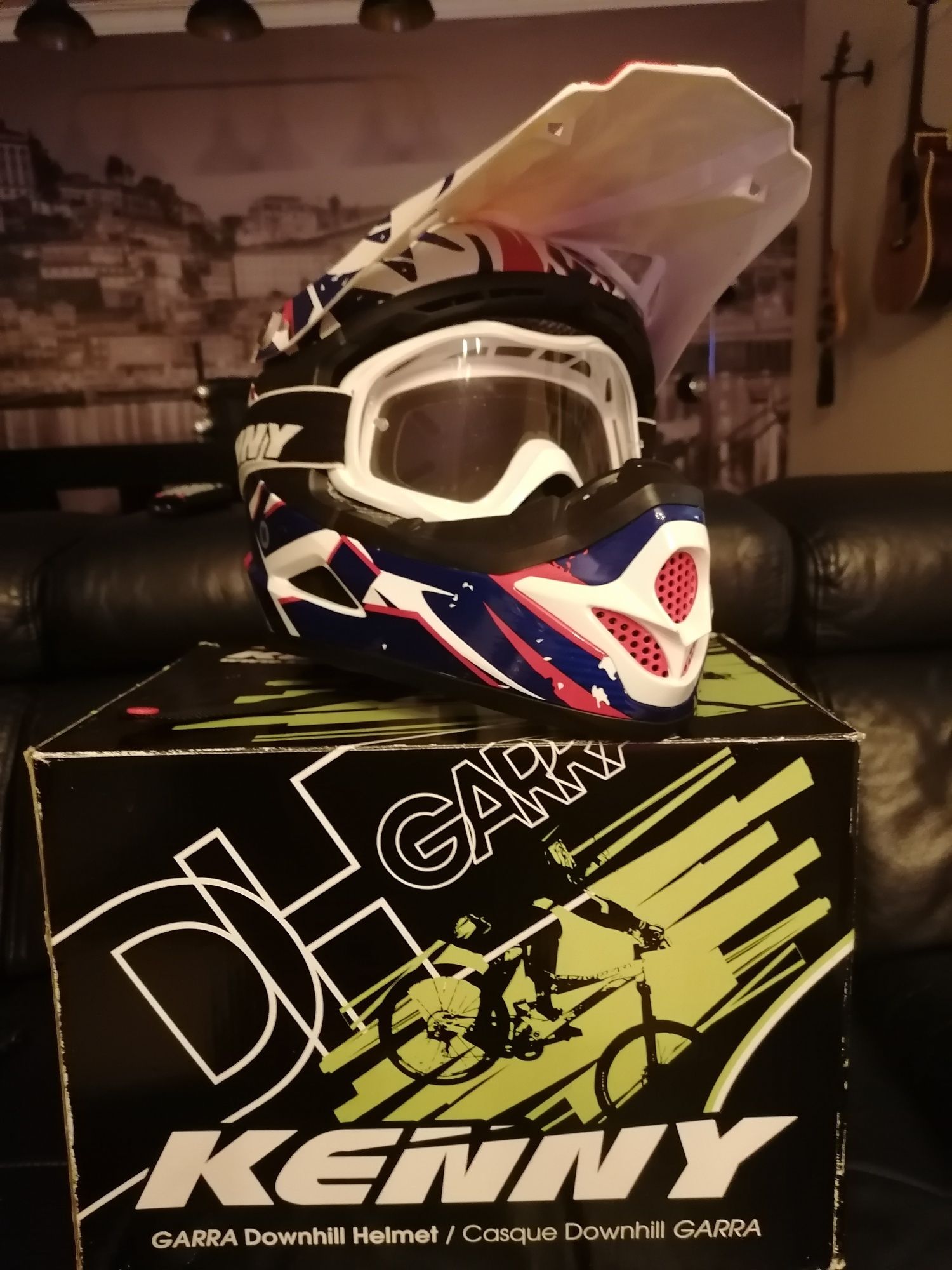 Capacete de down hill 607 Kenny