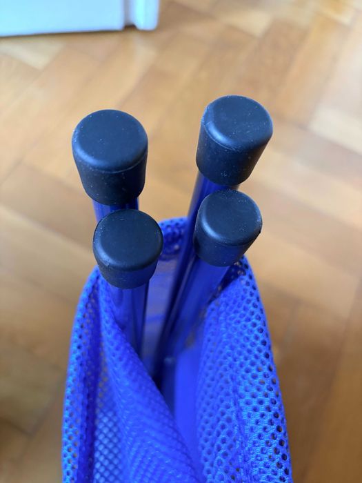 IKEA STRANDÖN rozkładany przenośny stolik i 2 krzesła plażowe