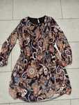 Made in Italy kolorowa sukienka boho etno xl xxl