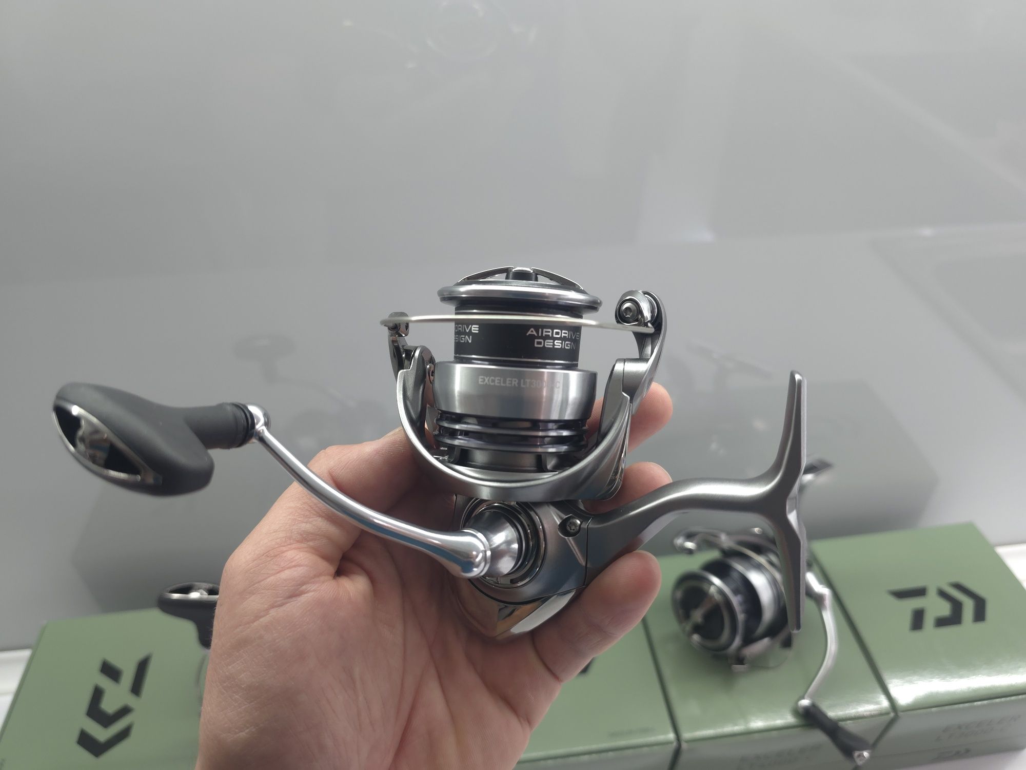 Daiwa 23 Exceller LT 2500, 3000-C, 4000-C, Дайва Екселлер, спінінгова