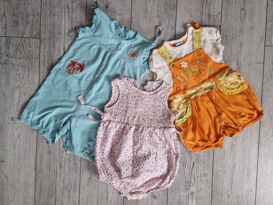 Rampers niemowlęcy rozm 74 dla dziewczynki