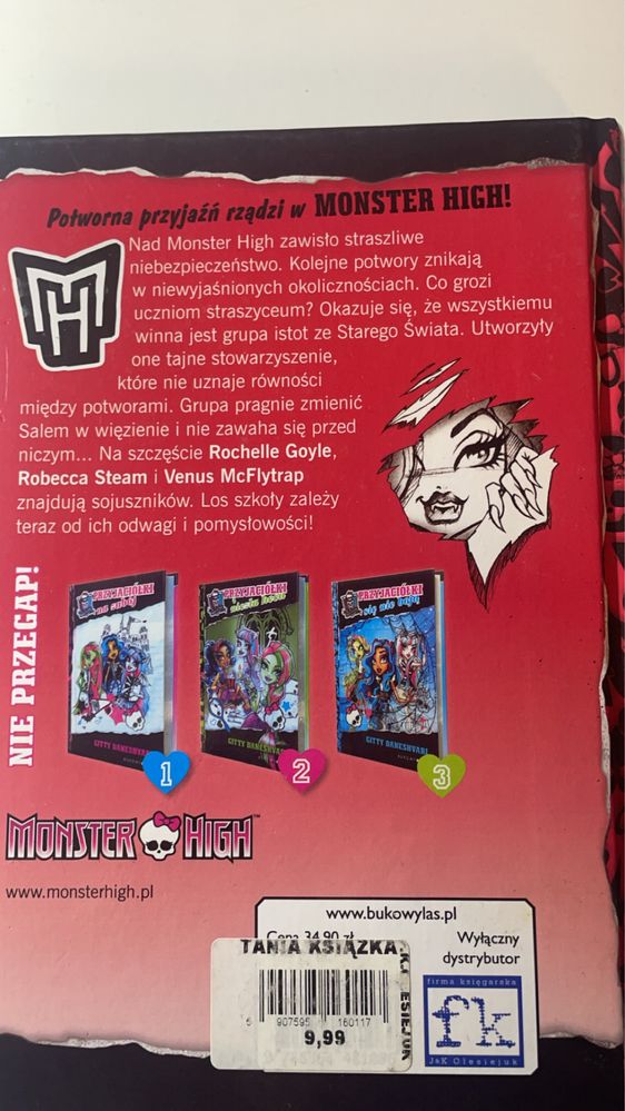 Monster High Przyjaciółki na zawsze razem