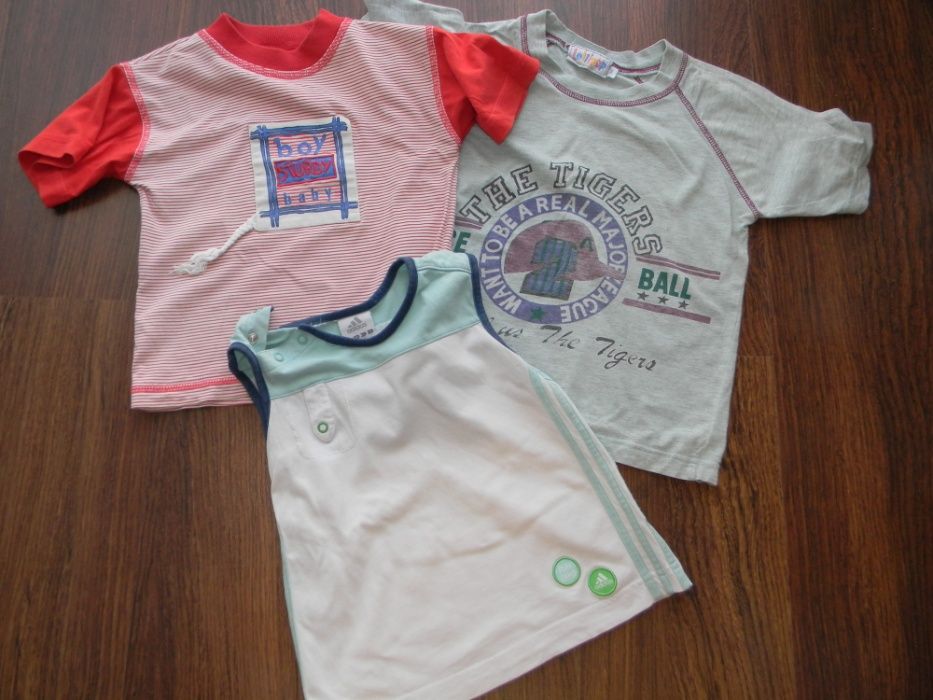 Spodnie narciarskie Adidas 92 -98 polar koszula 17szt