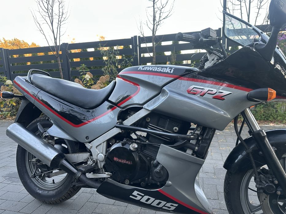 Kawasaki GPZ500 sprowadzony z Niemiec