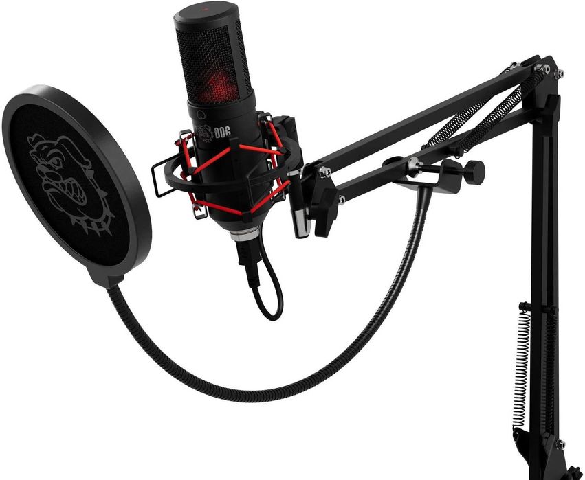 Mikrofon studyjny USB Mad Dog GMC701 - plug&play, kardioidalny