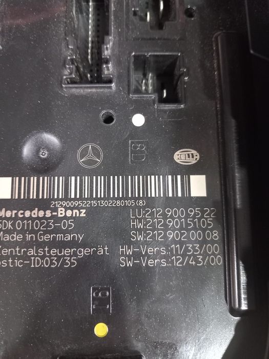 Caixa de fusíveis Mercedes Classe E W212