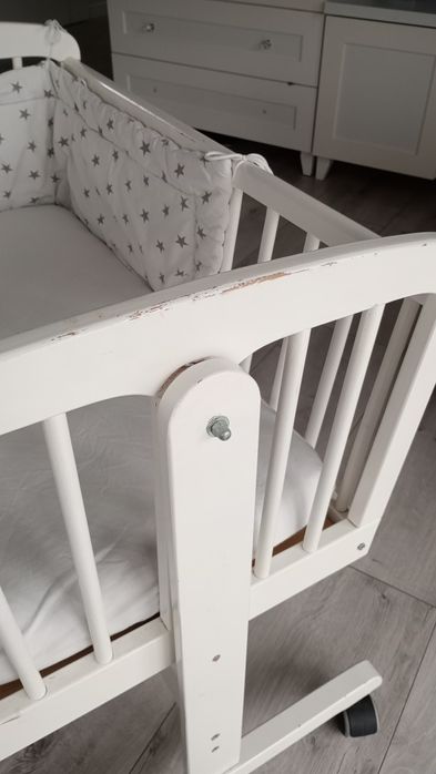 Kołyska, łóżeczko drewniane