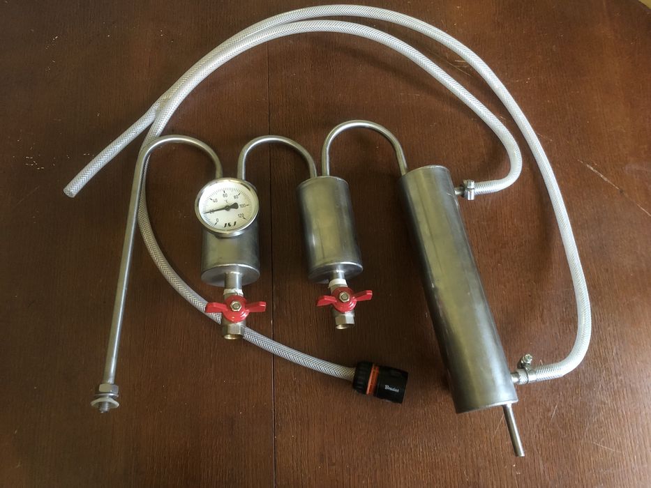 Дистилятор охолоджувач змійовик