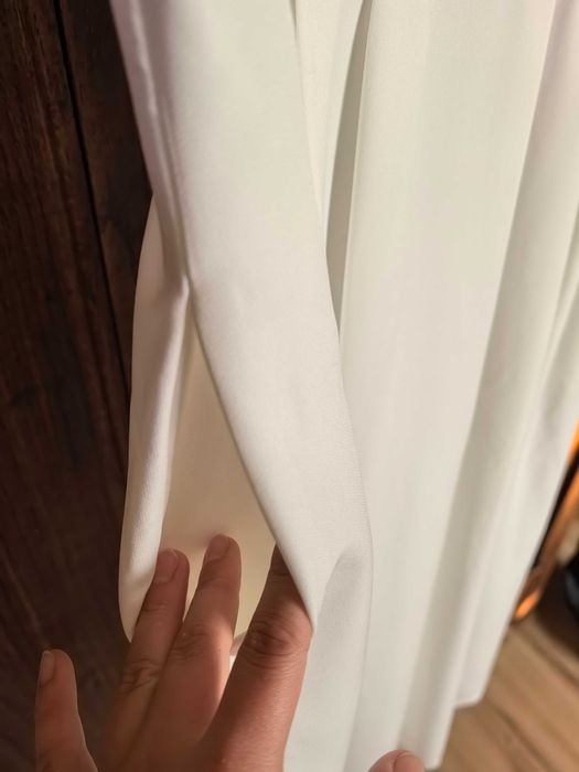 nowa sukienka ślubna ecru