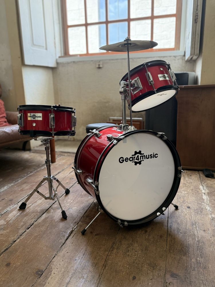 Bateria Junior de 3 Peças. Gear4music