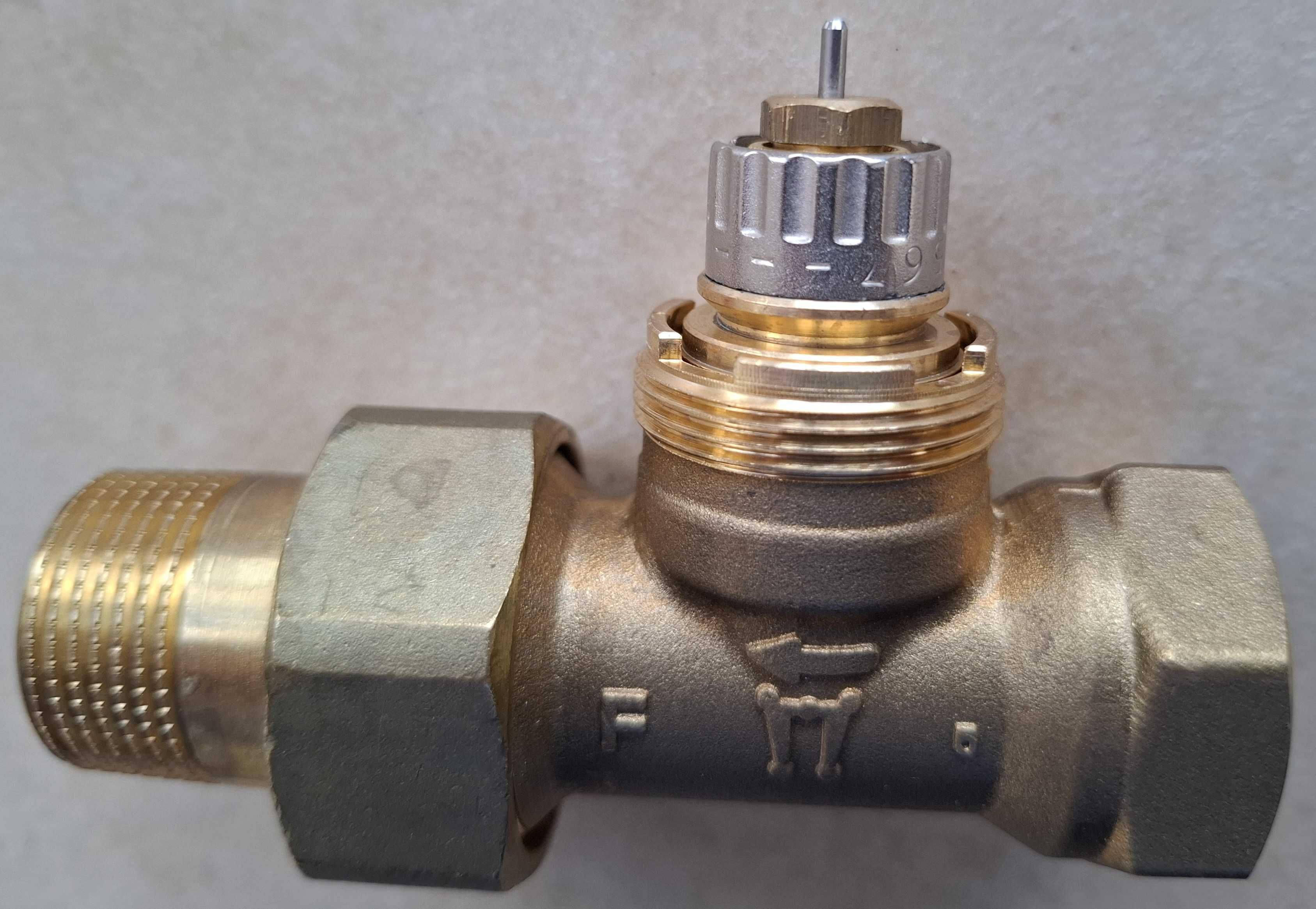 Zawór grzejnikowy prosty Danfoss RTD-N 20 3/4" (nowy)
