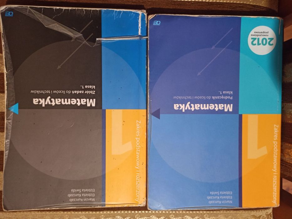 Matematyka podręcznik i zbiór zadań dla klasy 1 zakres rozszerzony