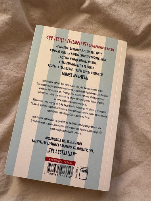 Ksiażka Tatuażysta z Auschwitz