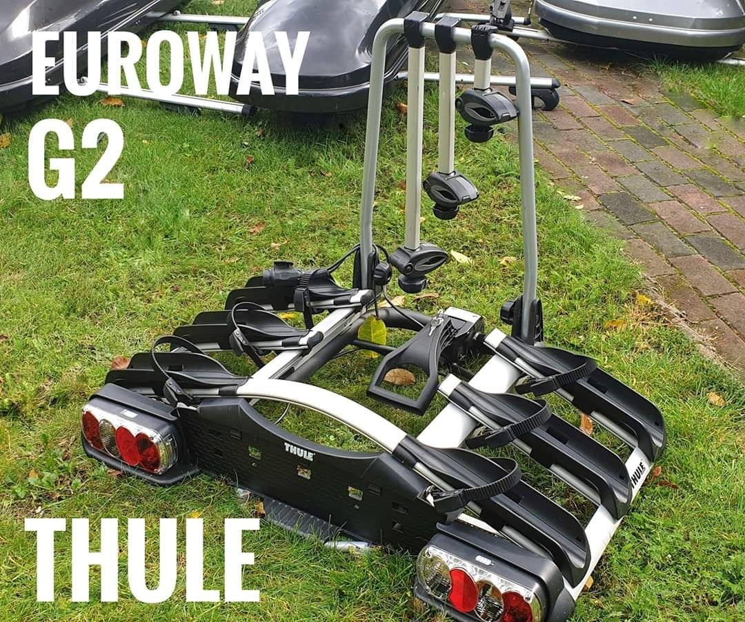 Wynajem bagażnika rowerowego na hak thule