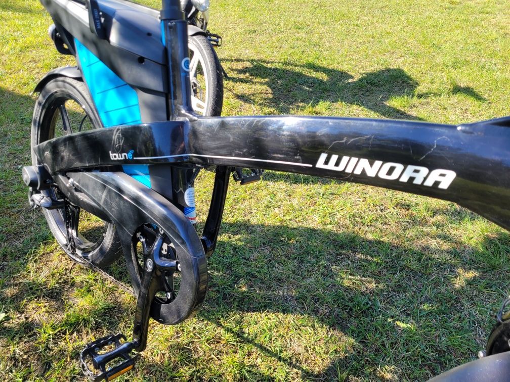 2 x rower elektryczny Winora Town EXP