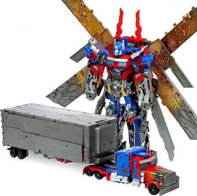 Іграшка Трансформер Оптимус Прайм 32 см із Причепом Optimus Prime Tra