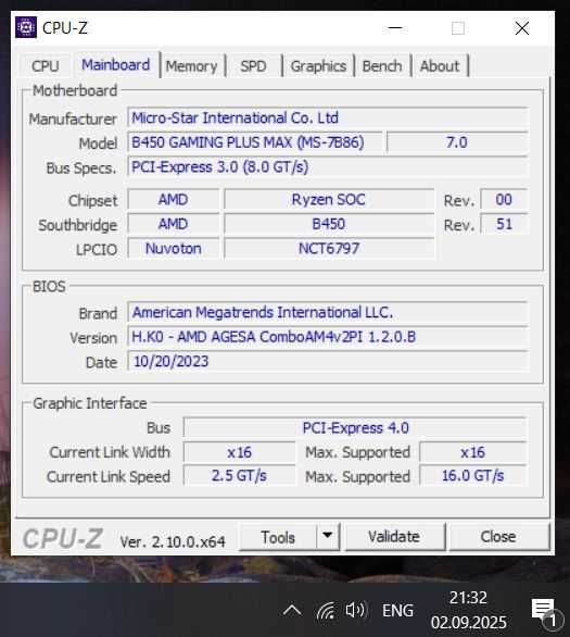 5700x3d MSI B450 gaming plus RAM 32gb 3600 cl16 SSD 1TB Deepcool ag400