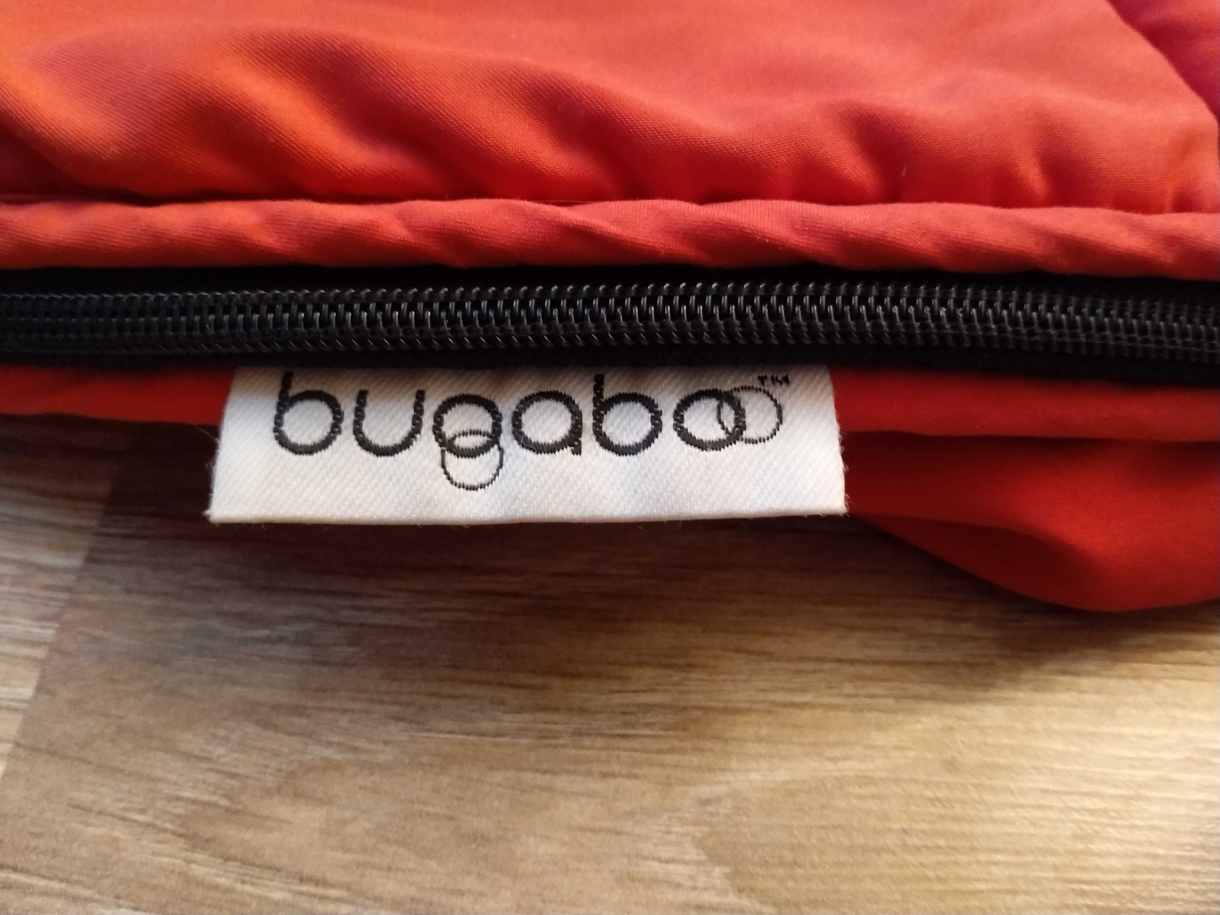 Czerwony śpiworek do wózka Bugaboo Donkey