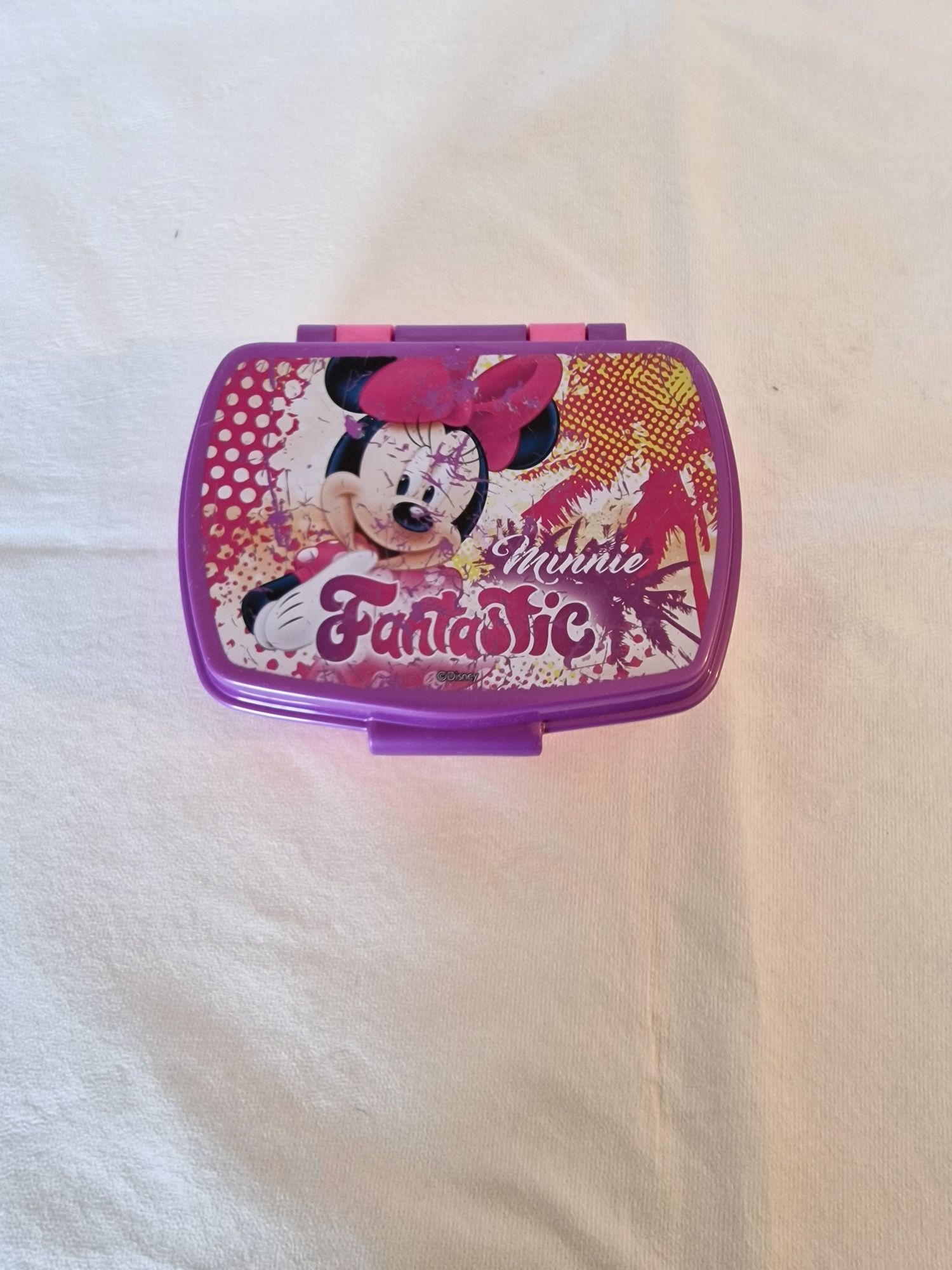 Conjunto- lancheira e garrafas da Minnie