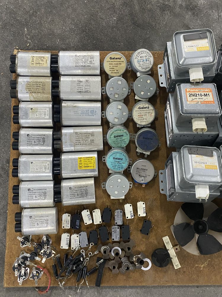 Peças para microondas