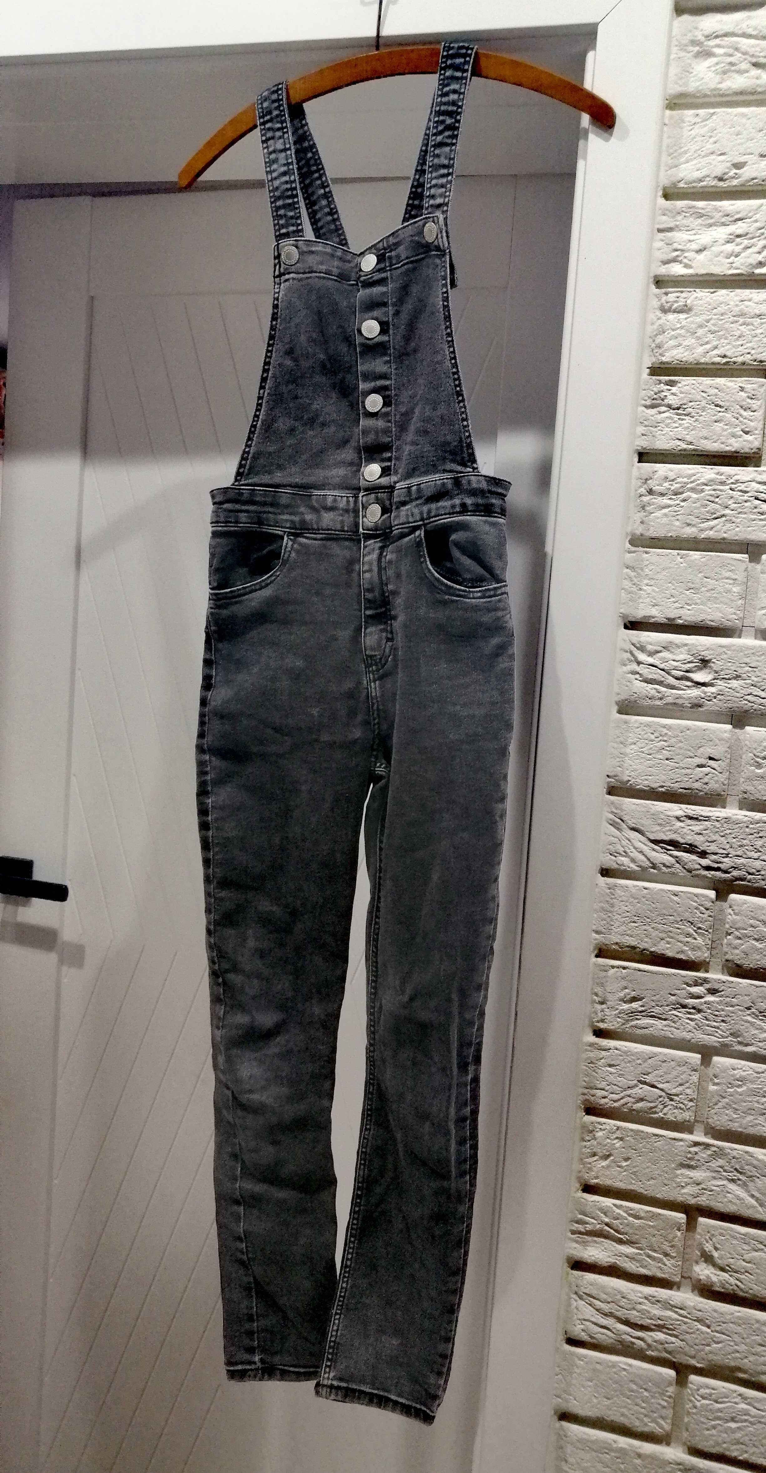 Spodnie ogrodniczki H&M  na 9-11  lat