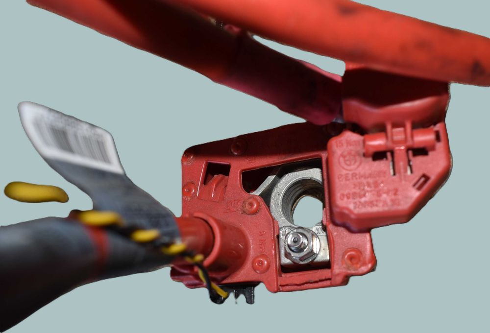 Cabo positivo bateria bmw E60/E61