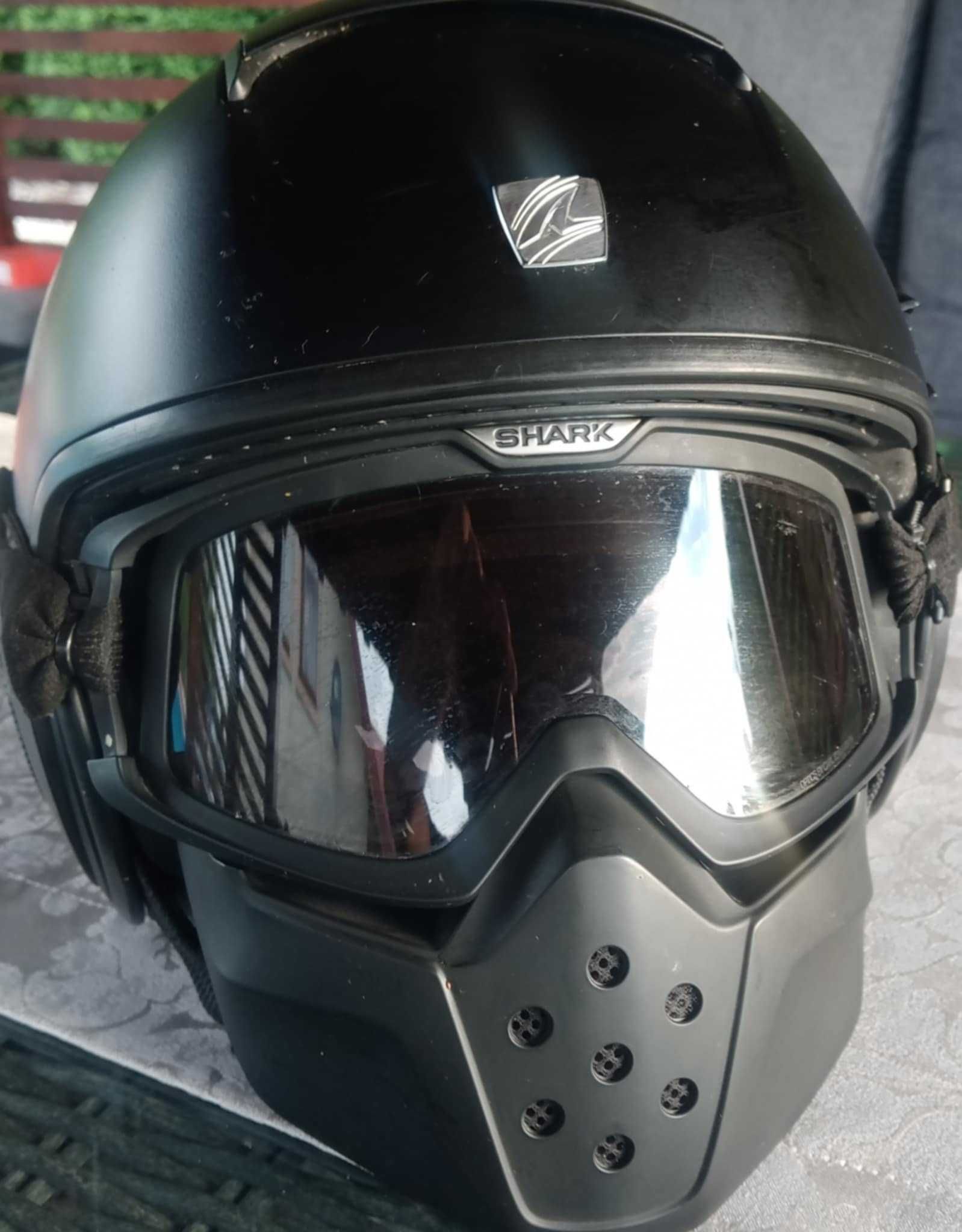 Kask motocyklowy shark drek