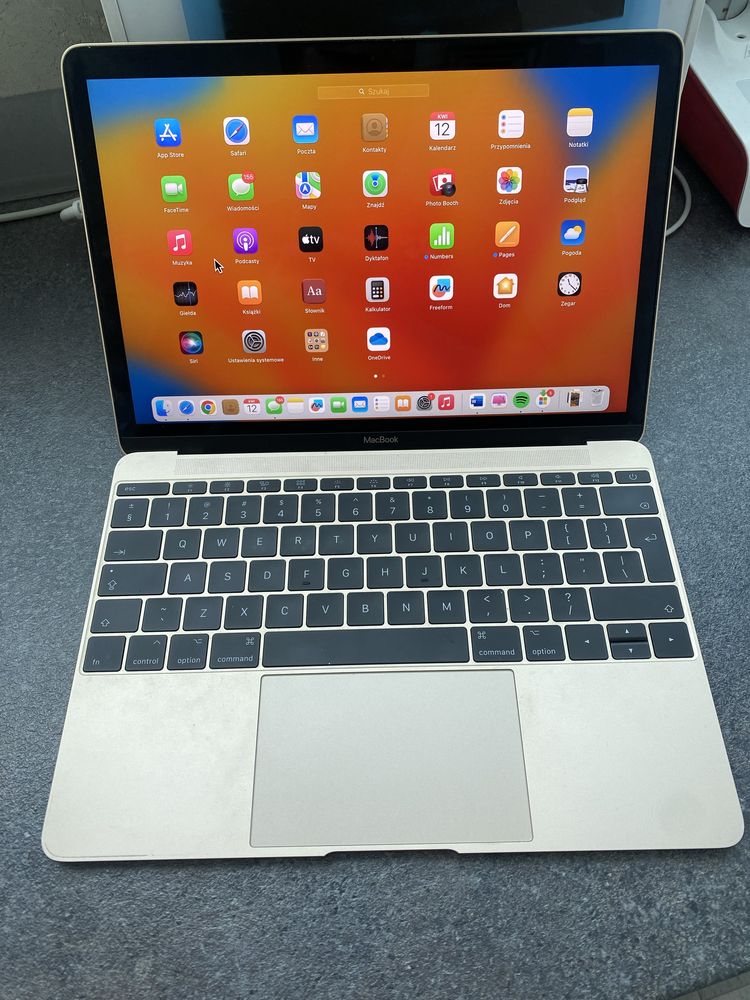 Komputer laptop Macbook Air 12 Gold 8gb 256gb