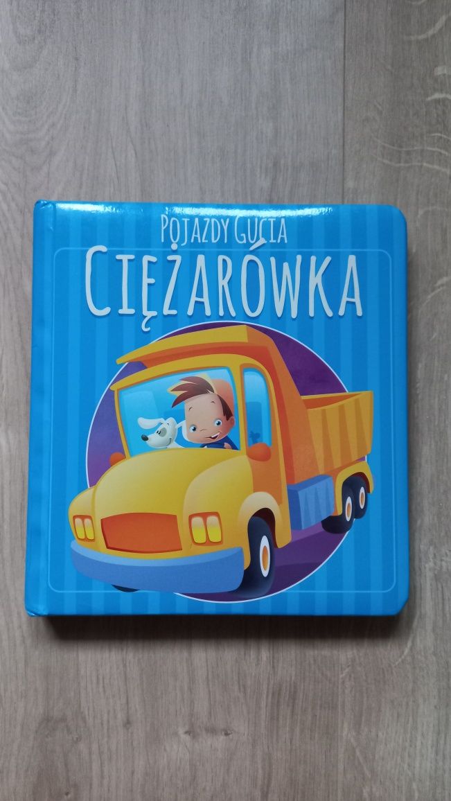Pojazdy Gucia ciężarówka - książka twardostronnicona