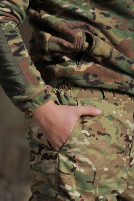 Штани зимові мультикам на омні хіт. Ватніки omni heat. Тактичні штани