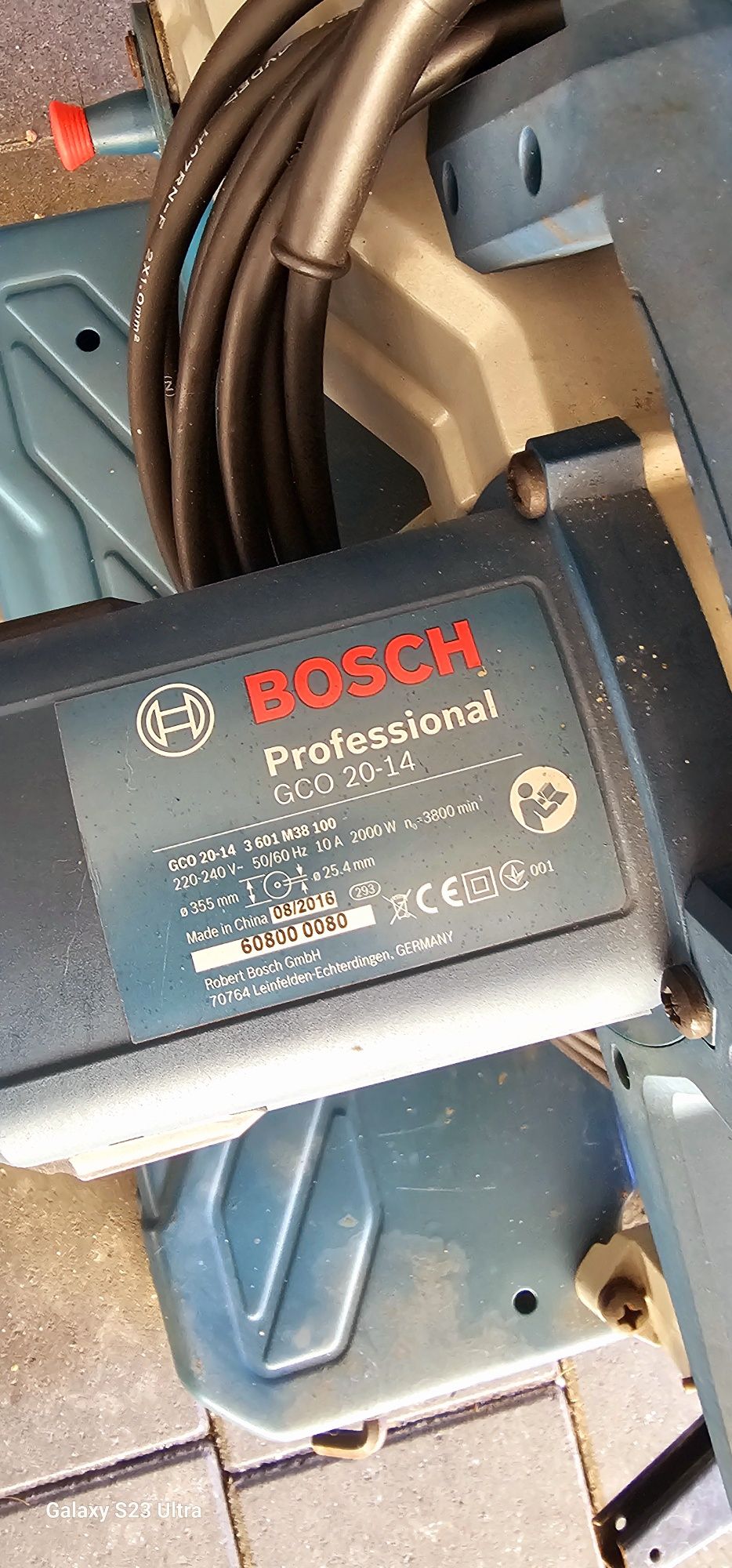 Piła do metalu Bosch Professional GCO 20-14