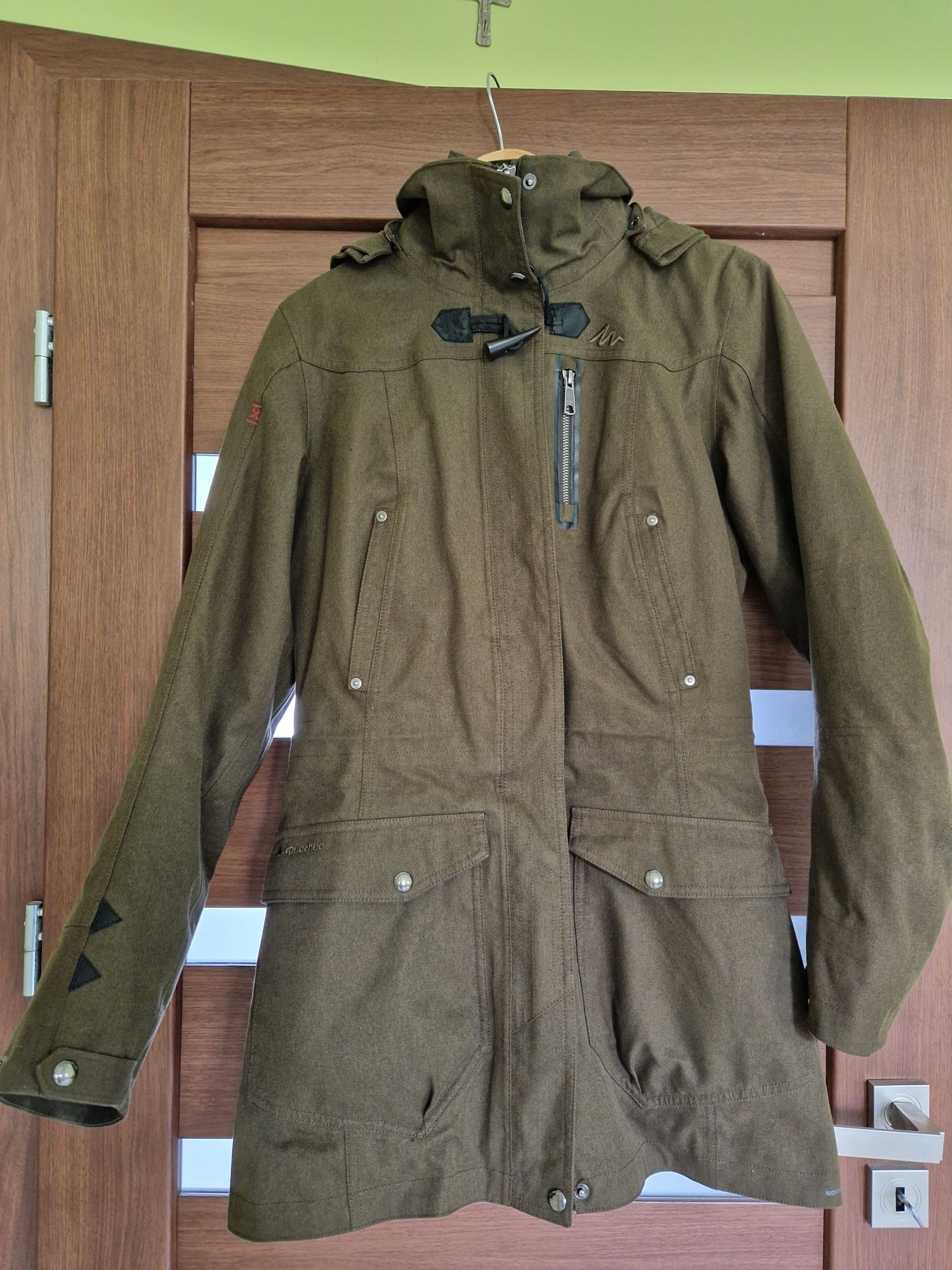 Kurtka parka z podpinką Quechua XS