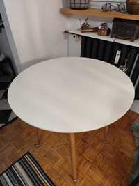 Stół biały 80 cm średnicy