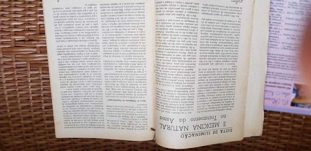 Revistas antigas encadernadas Natura