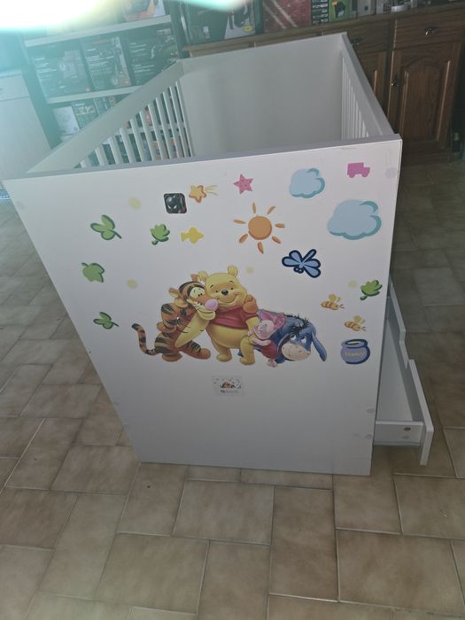 Cama de grades para bebe/crianca
