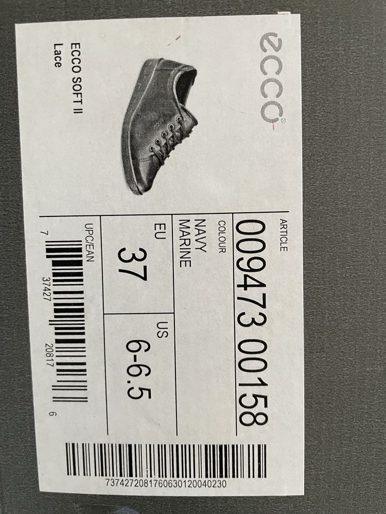 Buty ECCO rozmiar 37 na wiosnę