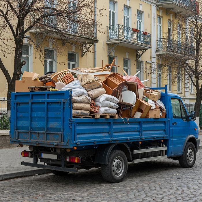 Вывоз мусора в Одессе: строительный, хлам, мебель. Грузчики