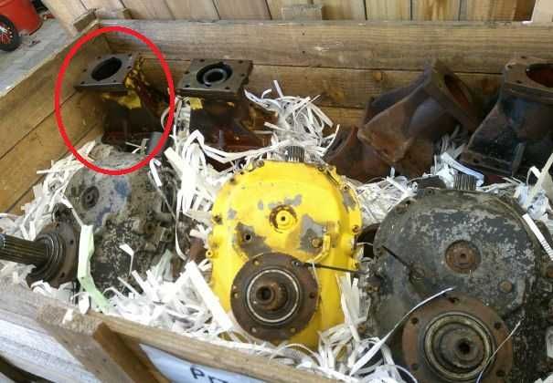 Element napędu przekładni rotora nożowego Kemper 345 360